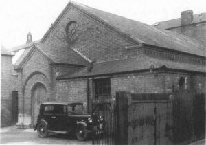 The Wesleyan Day School prior to its demolition in the 1930s